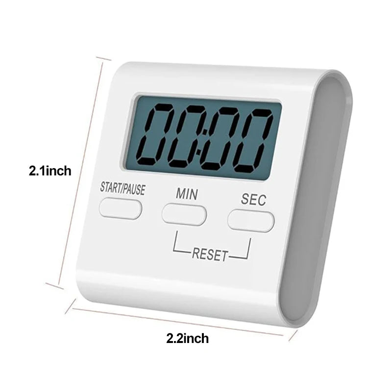 Kitchen Timer Countdown Timer Reminder Convenient Baking Electronic Timer Stopwatch Without Battery Household Items