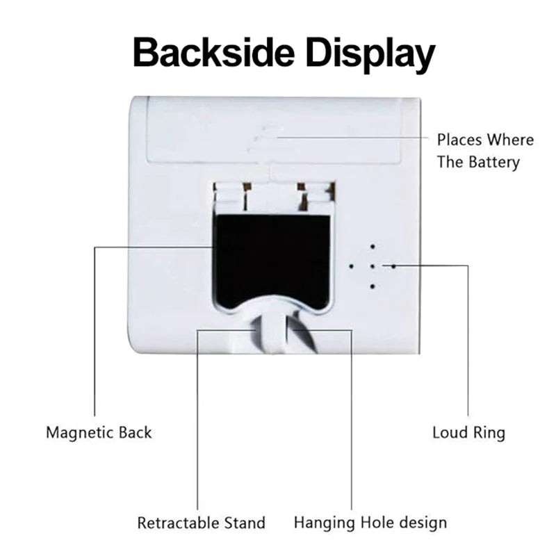 Kitchen Timer Countdown Timer Reminder Convenient Baking Electronic Timer Stopwatch Without Battery Household Items