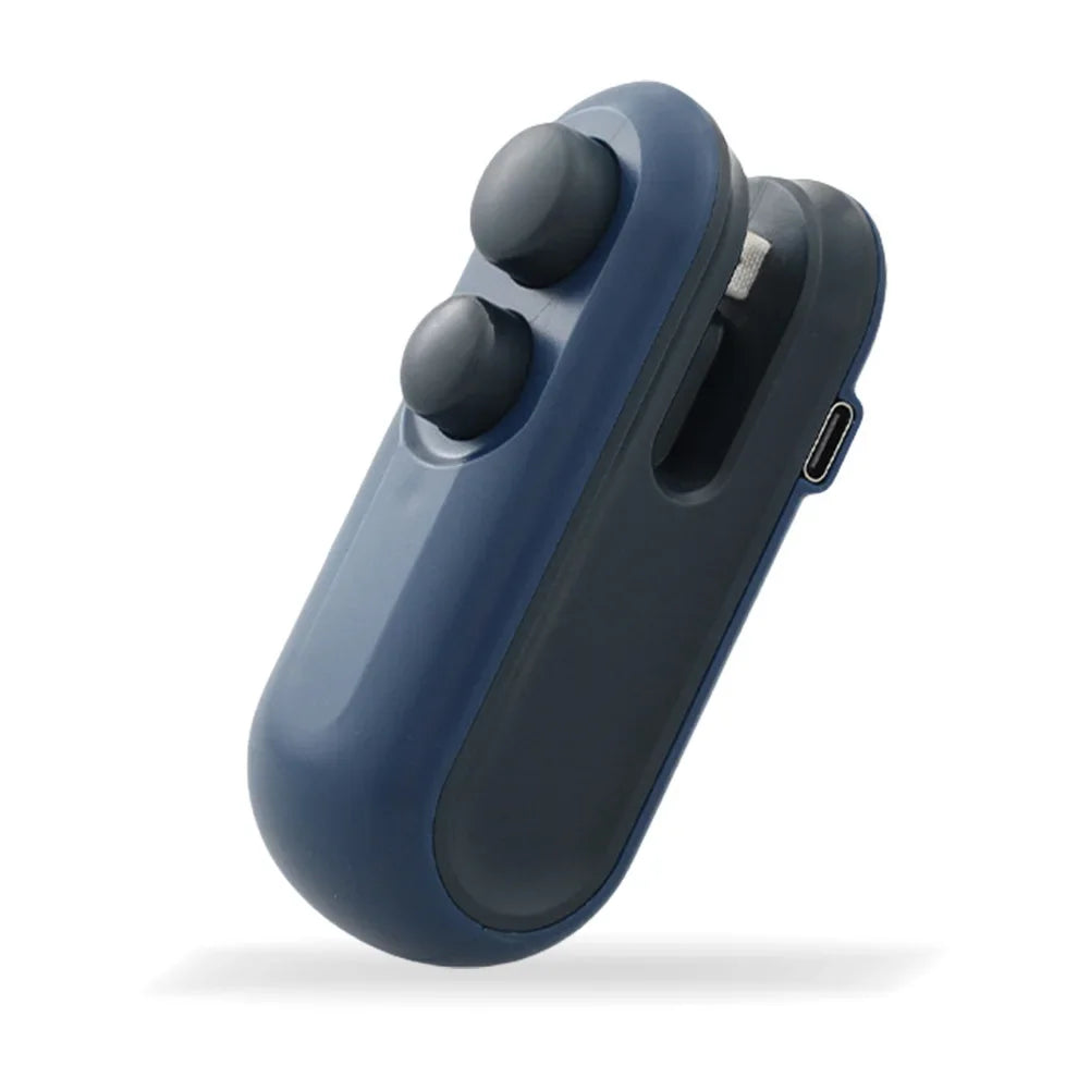 2 In 1 Sealer Cutter Multifunctional Portable Resealer Machine Handheld Bag Sealing Machine for Food Storage Snacks Freshness